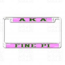 Alpha Kappa Alpha   Fine Pi Chapter Tag Frame