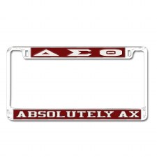 Delta Sigma Theta   Absolutely Alpha Chi Chapter Tag Frame