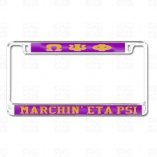 Omega Psi Phi   Marchin' Eta Psi Chapter Tag Frame