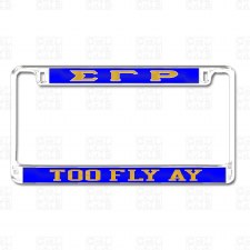 Sigma Gamma Rho   Too Fly Alpha Upsilon Chapter Tag Frame