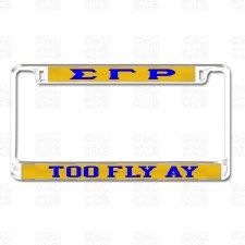 Sigma Gamma Rho   Too Fly Alpha Upsilon Chapter Tag Frame