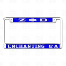 Zeta Phi Beta   Enchanting Epsilon Alpha Chapter Tag Frame