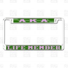 Alpha Kappa Alpha Life Member Tag Frame