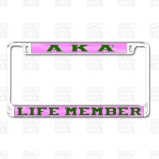 Alpha Kappa Alpha Life Member Tag Frame