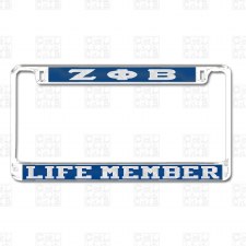 Zeta Phi Beta Life Member Tag Frame