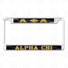 Alpha Phi Alpha   Alpha Chi Chapter Tag Frame