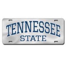 Tennessee State University Arch Letters Car Tag