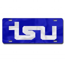 Tennessee State University Inlaid Car Tag