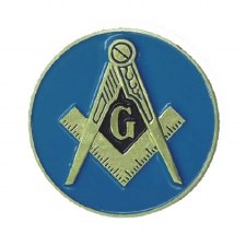 Mason Blue Lodge Car Emblem