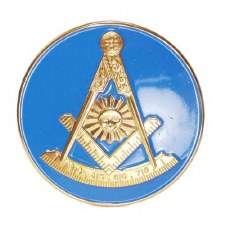 Mason Past Master Car Emblem