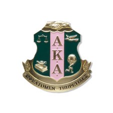 Alpha Kappa Alpha Die Cut Shield Car Emblem