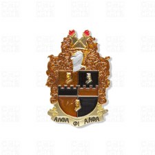 Alpha Phi Alpha Greek Letters Car Emblem