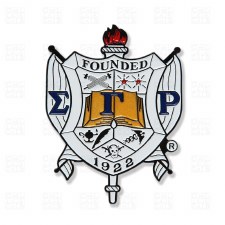 Sigma Gamma Rho Die Cut Crest Car Emblem
