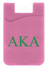 Alpha Kappa Alpha Silicone Card Holder