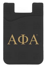 Alpha Phi Alpha Silicone Card Holder