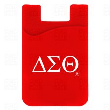 Delta Sigma Theta Silicone Card Holder