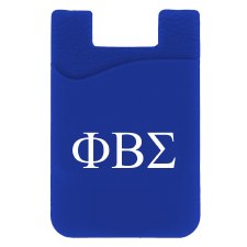 Phi Beta Sigma Silicone Card Holder