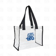 Tennessee State University Tiger Mascot Clear Stadium Totebag