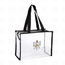 Sigma Gamma Rho Crest Clear Stadium Totebag