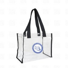Zeta Phi Beta Seal Clear Stadium Totebag