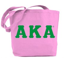 Alpha Kappa Alpha Jumbo Tote Bag