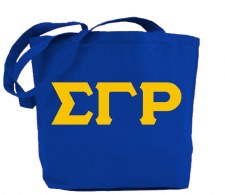 Sigma Gamma Rho Jumbo Tote Bag