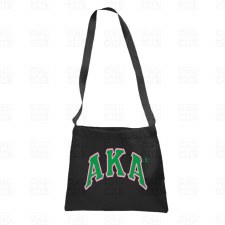 Alpha Kappa Alpha Messenger Tote Bag