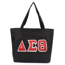 Delta Sigma Theta Zipper Tote