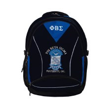 Phi Beta Sigma Embroidered Commuter Backpack