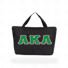 Alpha Kappa Alpha Sorority Letters Shoulder Tote