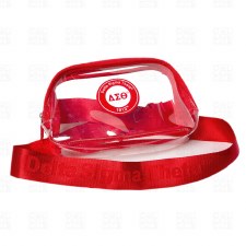 Delta Sigma Theta Clear Crossbody Purse