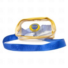 Sigma Gamma Rho Clear Crossbody Purse