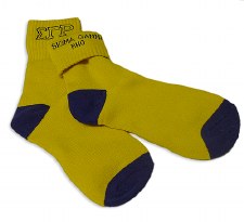 Sigma Gamma Rho Fold Socks