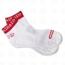 Delta Sigma Theta Bootie Socks