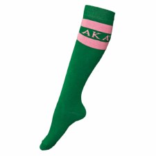 Alpha Kappa Alpha Knee Socks