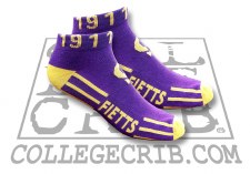 Omega Psi Phi Dry Fit Ankle Socks