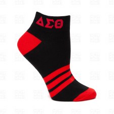 Delta Sigma Theta Color Bootie Socks