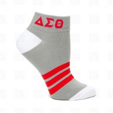 Delta Sigma Theta Color Bootie Socks