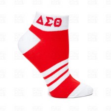 Delta Sigma Theta Color Bootie Socks