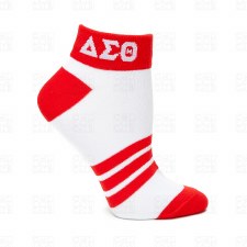 Delta Sigma Theta Color Bootie Socks