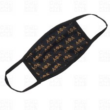 Alpha Phi Alpha Organization Letters Face Mask