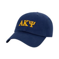 Alpha Kappa Psi Felt Letters Dad Hat