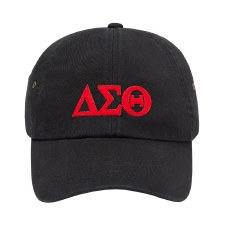 Delta Sigma Theta Felt Letters Dad Hat