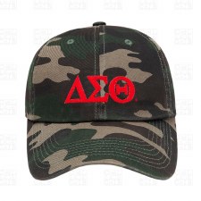 Delta Sigma Theta Felt Letters Dad Hat