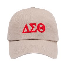 Delta Sigma Theta Felt Letters Dad Hat