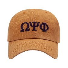 Omega Psi Phi Felt Letters Dad Hat