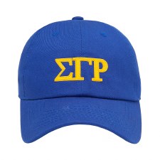 Sigma Gamma Rho Felt Letters Dad Hat