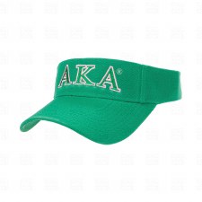 Alpha Kappa Alpha Classic Embroidered Letters Visor