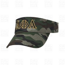 Alpha Phi Alpha Camo Embroidered Visor