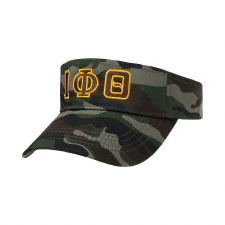 Iota Phi Theta Camo Embroidered Visor